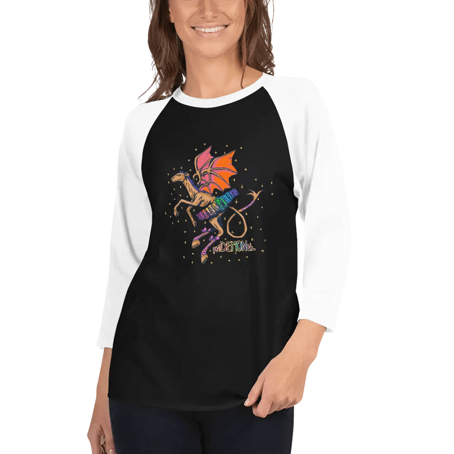 priDEMONth baesball tee product image (14)