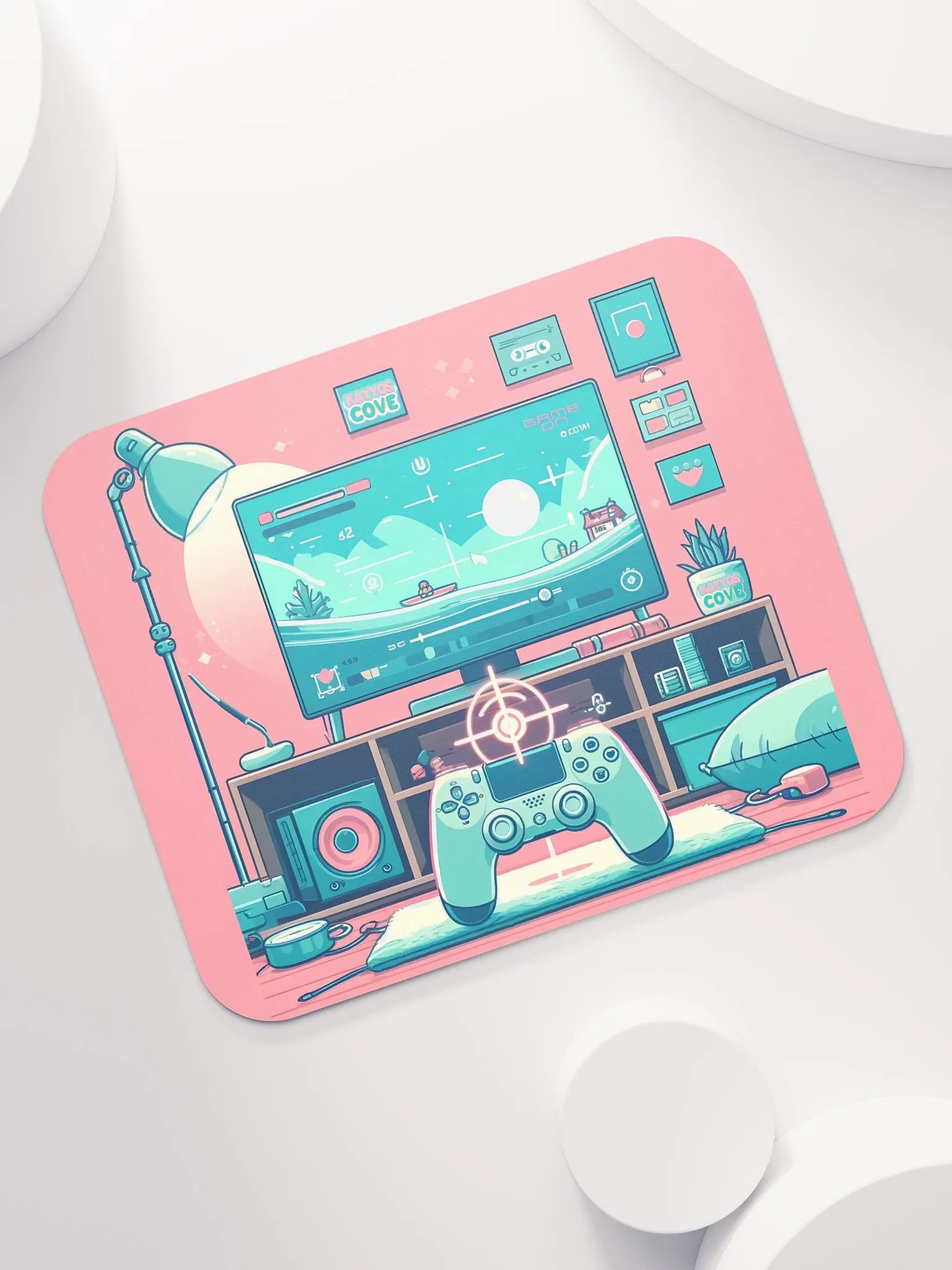 Pastel Player Mouse Pad - Game On Collection product image (7)