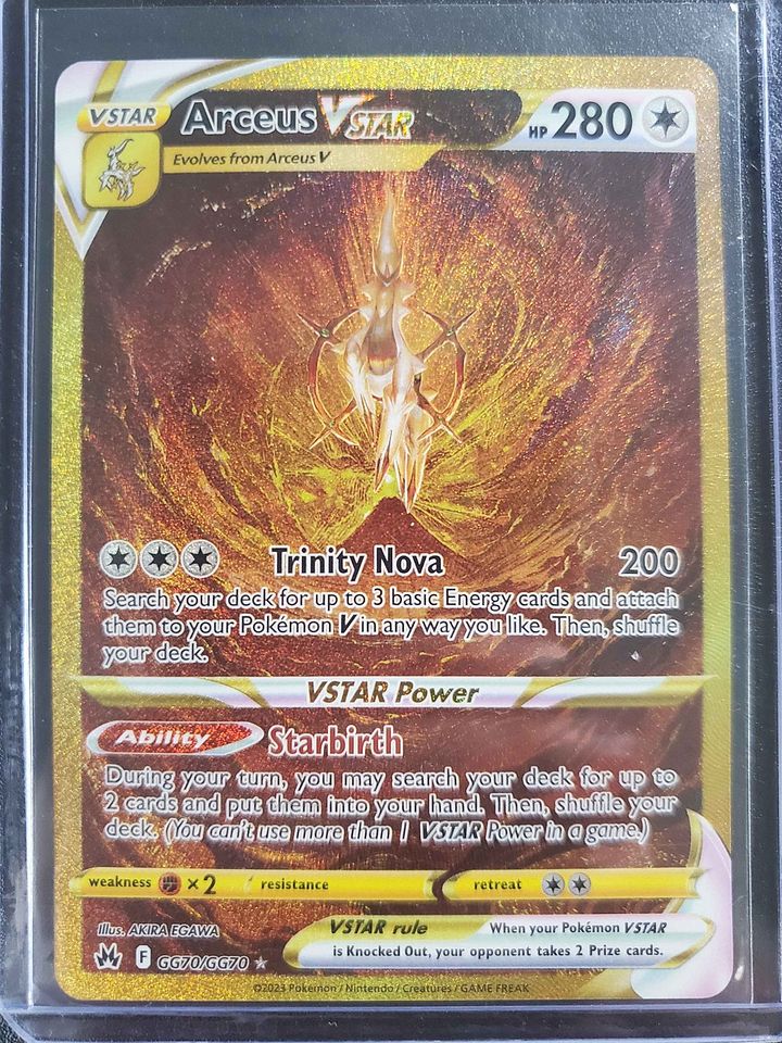 Arceus VSTAR (Secret) - GG70/GG70 (Special Rare) [Crown Zenith: Galarian Gallery] product image (2)