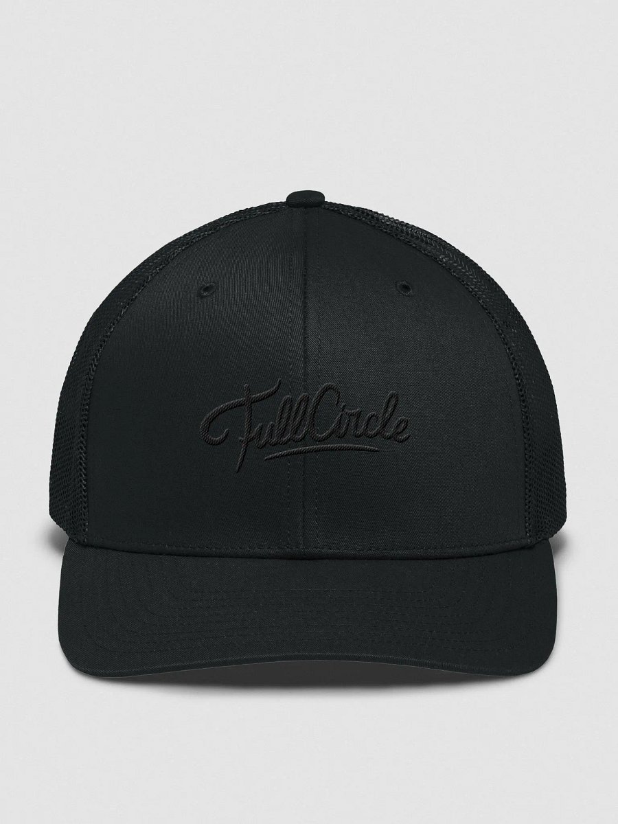 Noir Trucker Cap product image (1)