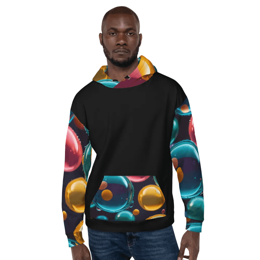 Bubbles V1 Unisex Hoodie product image (6)