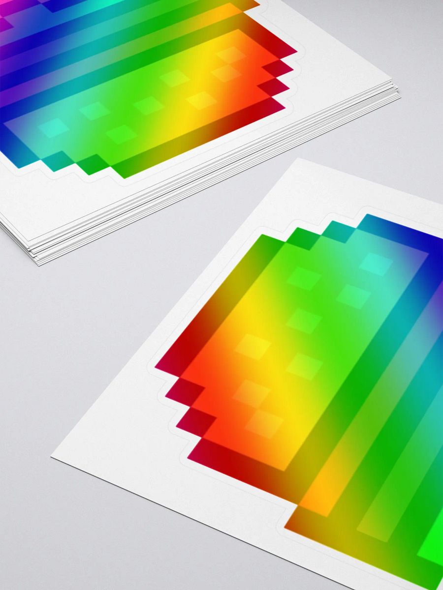 Rainbow Bun Sticker product image (12)