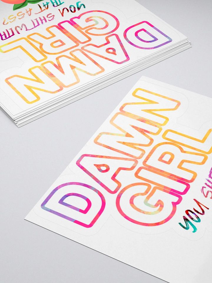 DAMN Girl Sticker product image (1)
