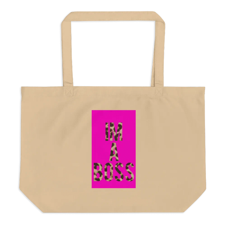 IM A boss tote bag product image (1)