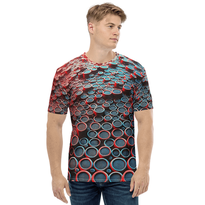 Vivid Circles All-Over Print Tee product image (1)
