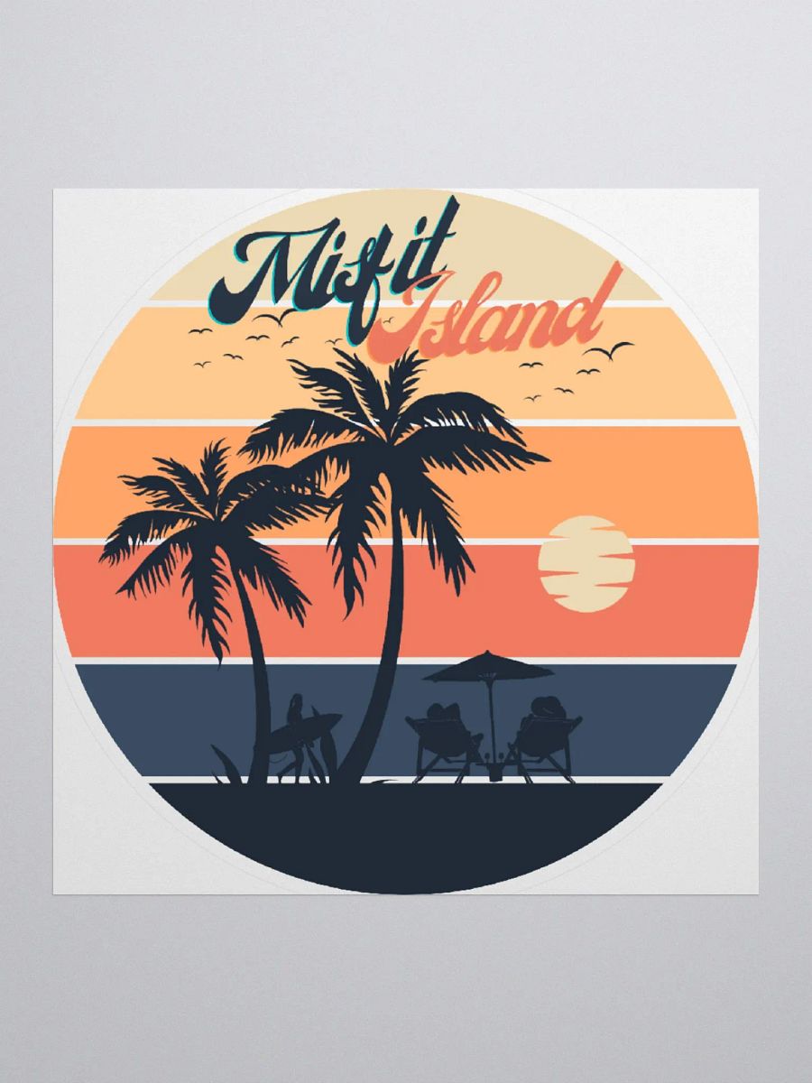 Misift Island sticker product image (1)