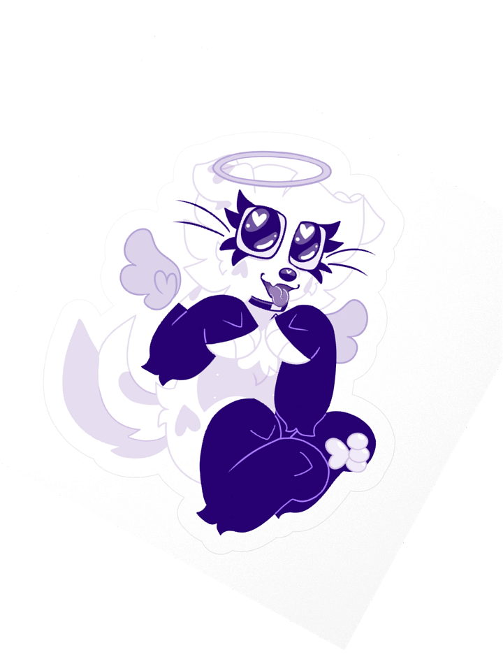 angel puppy sticker product image (4)