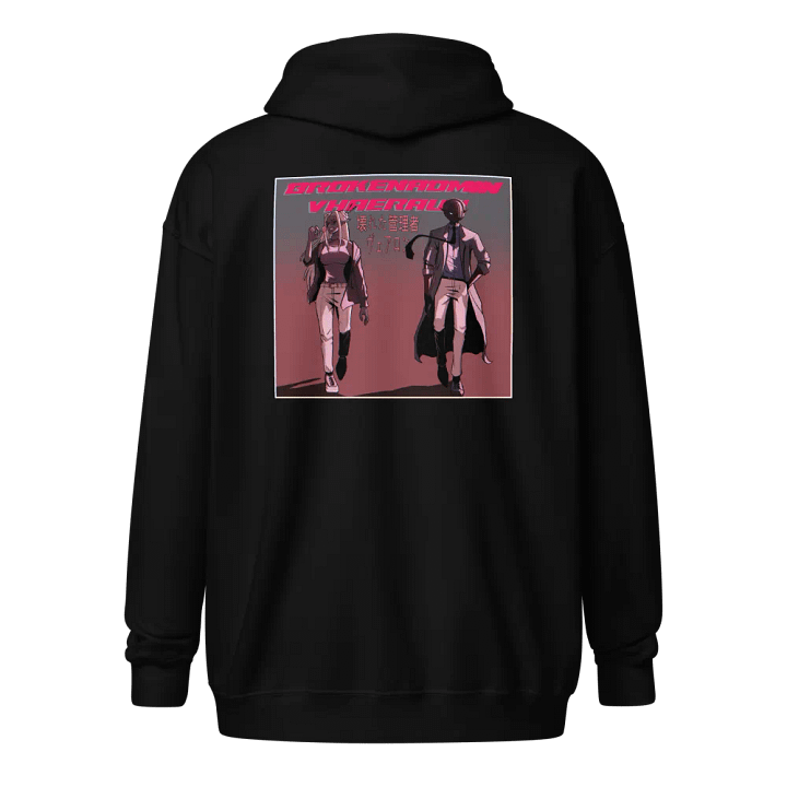 B and V retro zip product image (1)