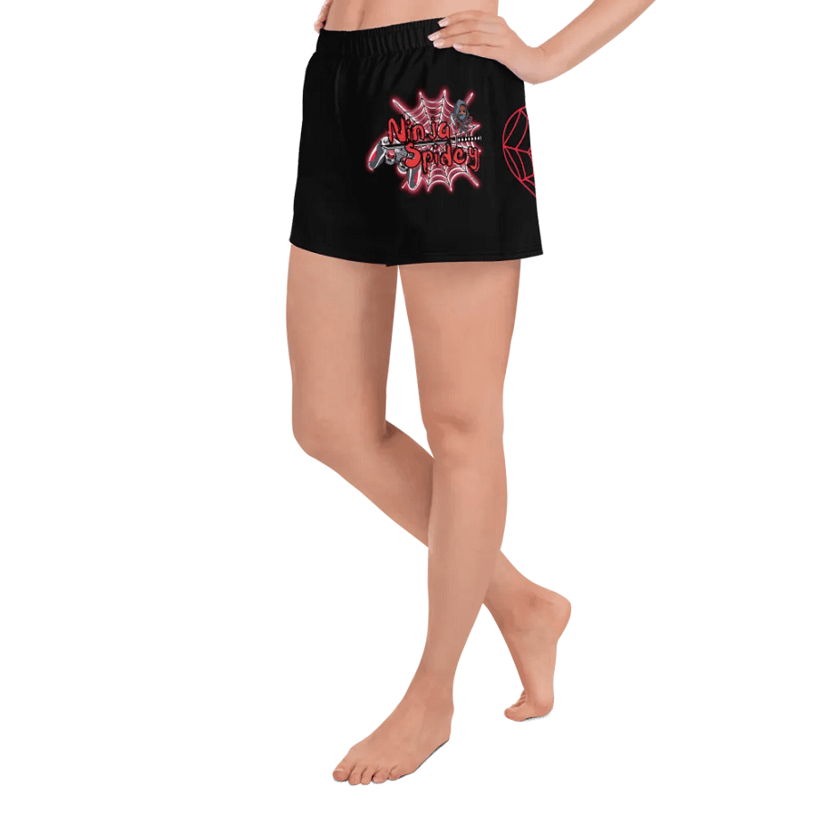 NinjaSpidey Woman's Black Short Shorts product image (12)