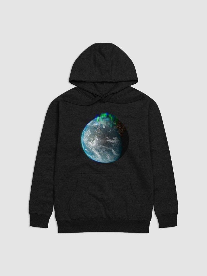Earth with the Aurora Borealis Unisex Hoodie product image (1)