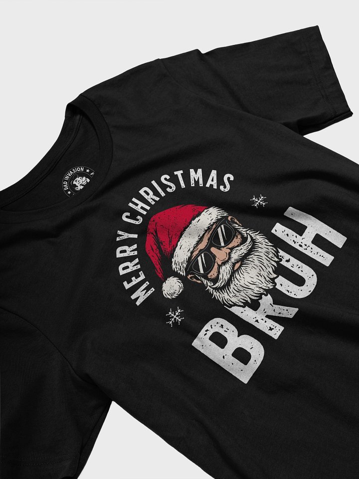 Funny Merry Christmas BRUH T-Shirt product image (2)