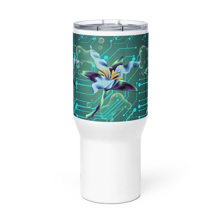 teal meta-magic insulated travel mug for stylish gents and ladies product image (2)