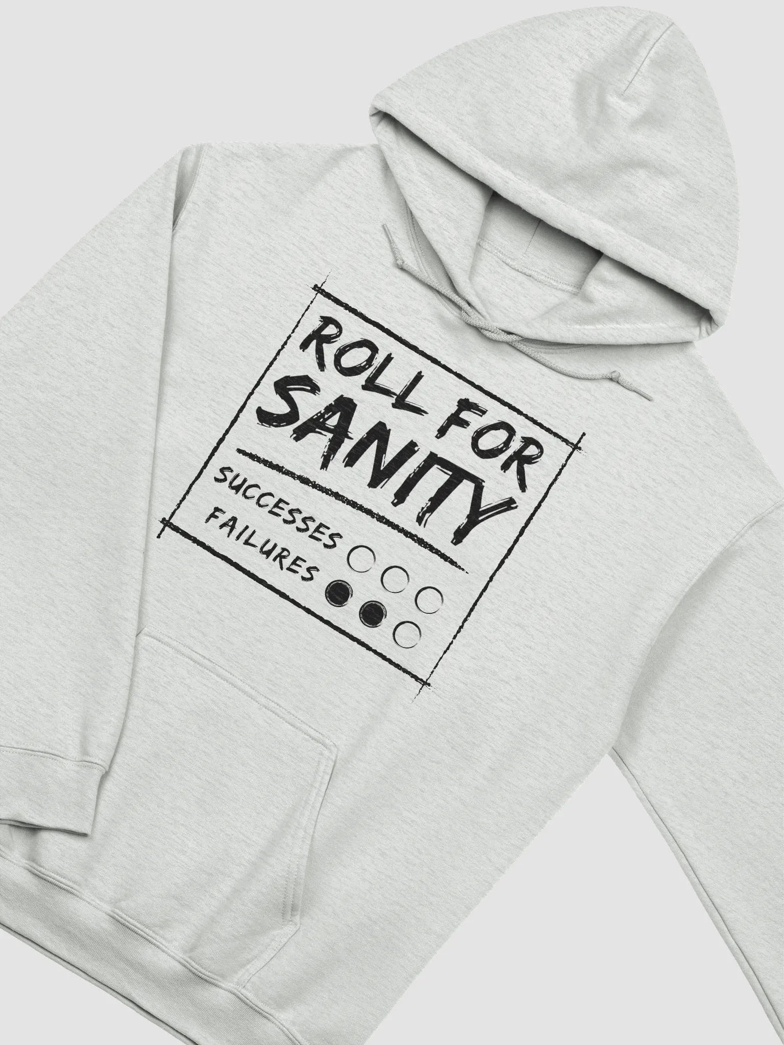 Roll for Sanity Hoodie (Black Text) product image (16)