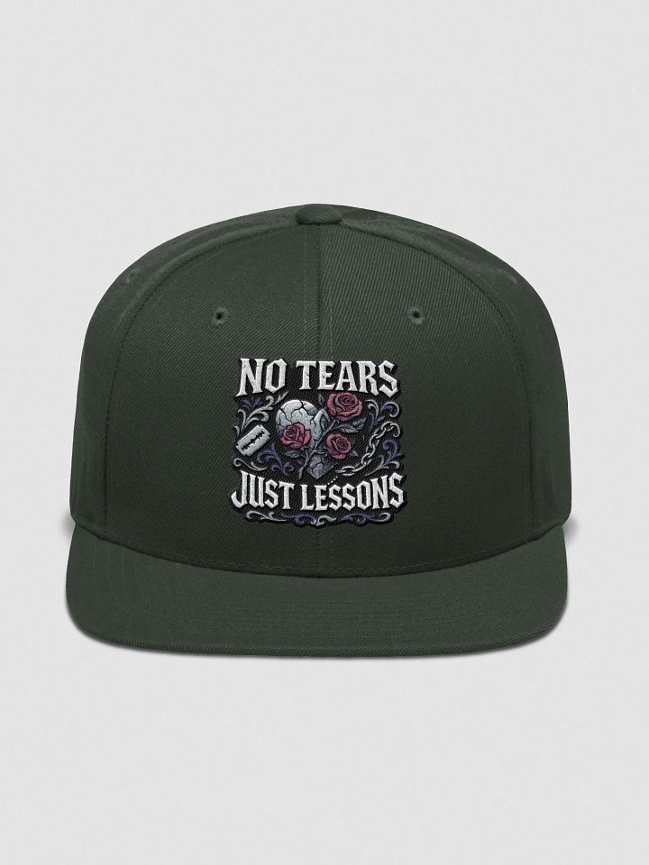 NO TEARS JUST LESSONS Snapback Cap product image (1)