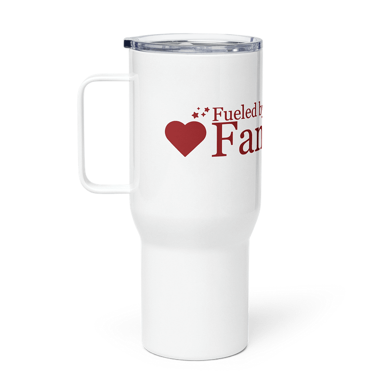 Fueled by Fanfiction Travel Mug