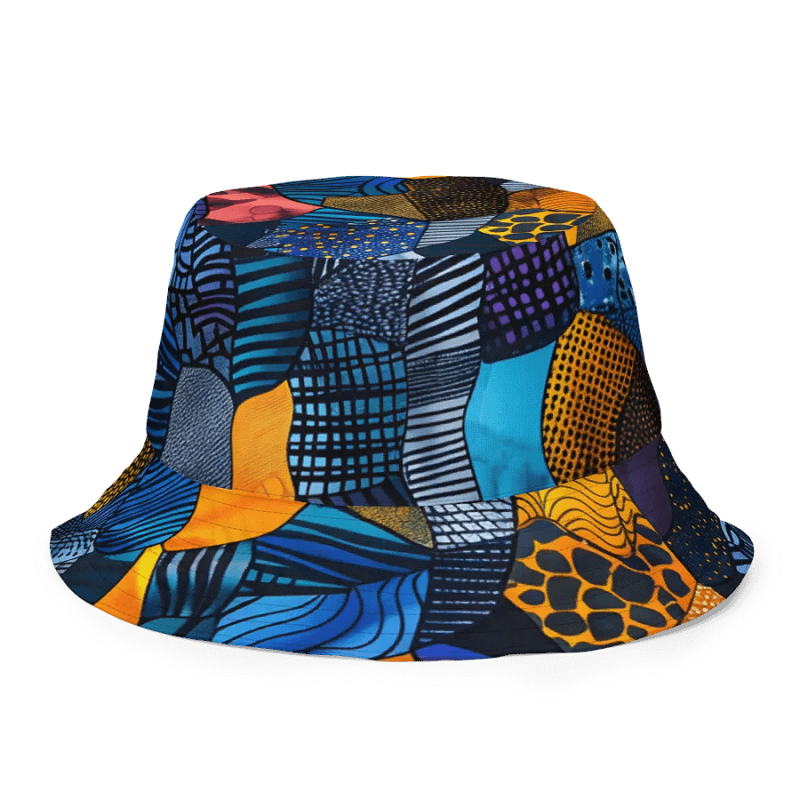 African Vibrant Versatility: Reversible Bucket Hat product image (7)