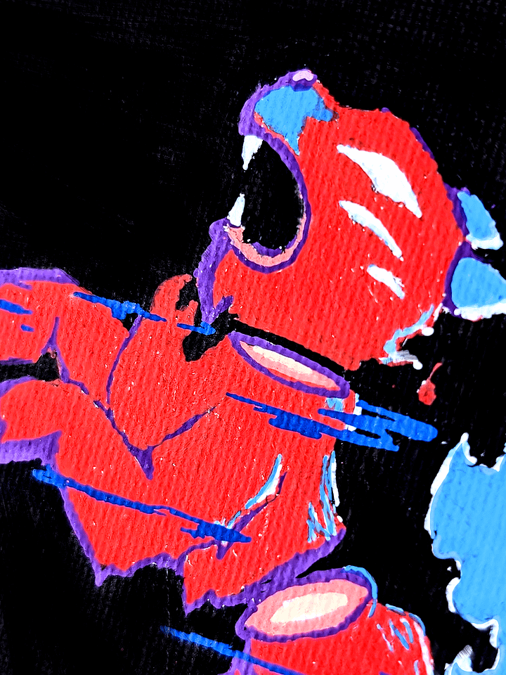 Fury Spirit - Original mini Canvas product image (2)