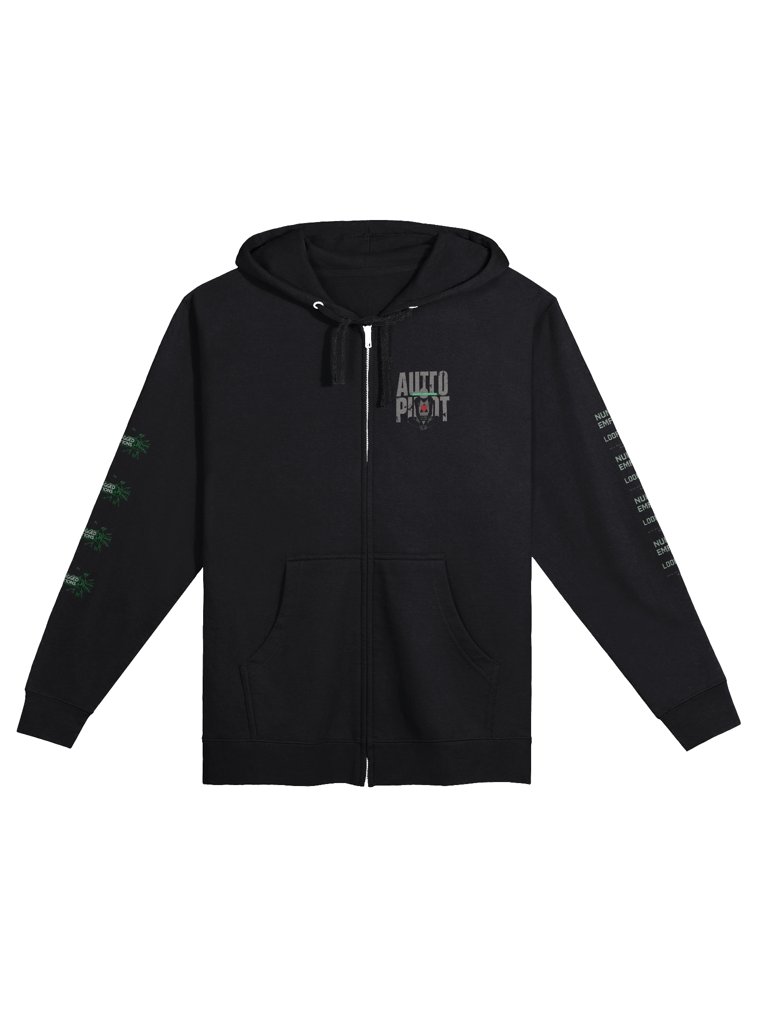 Living in Auto Pilot Zip Up Hoodie product image (1)