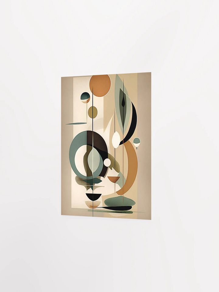 Harmonious Geometric Fusion Poster product image (2)
