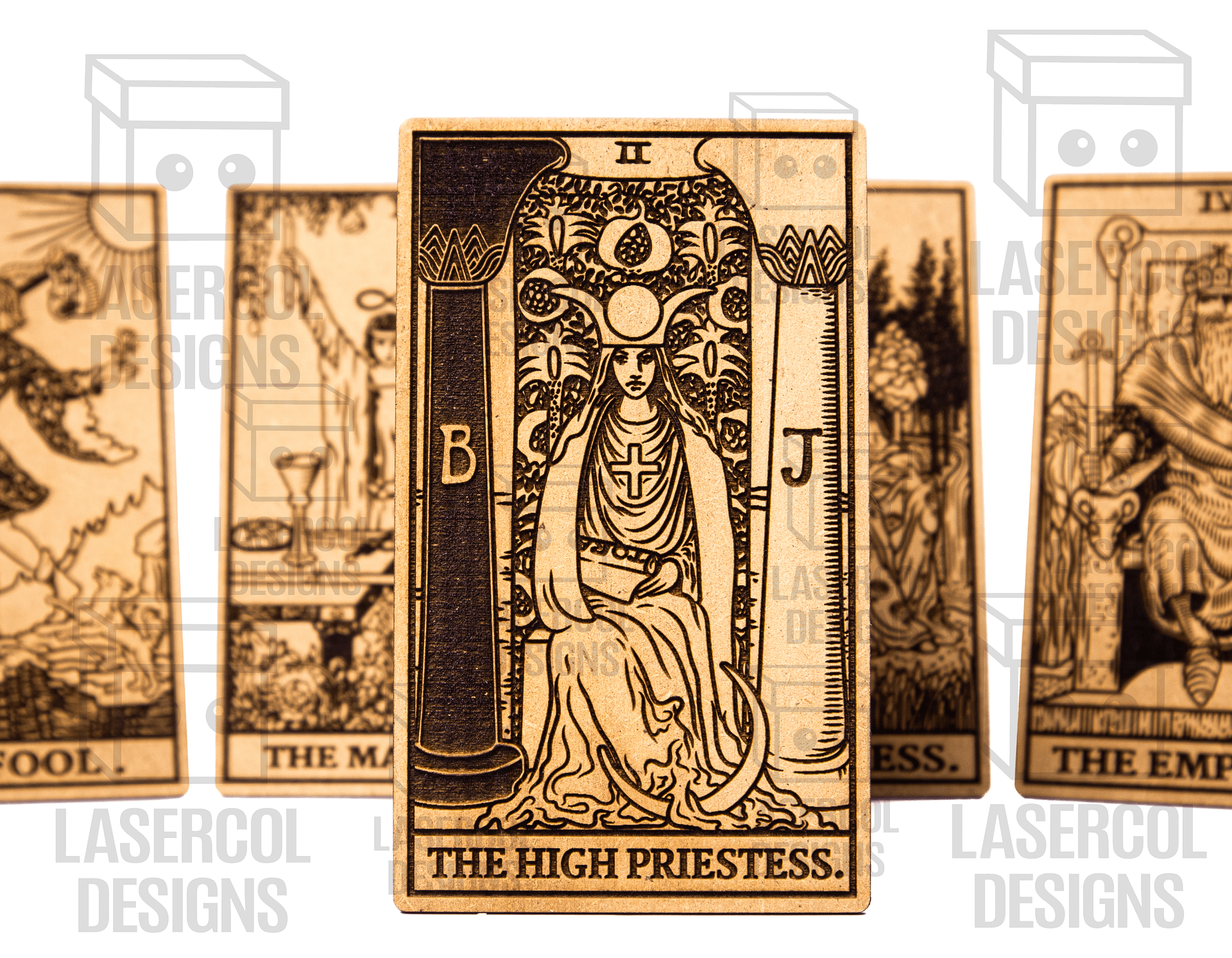 Tarot Cards (Set 1) - Laser Cut Files product image (4)