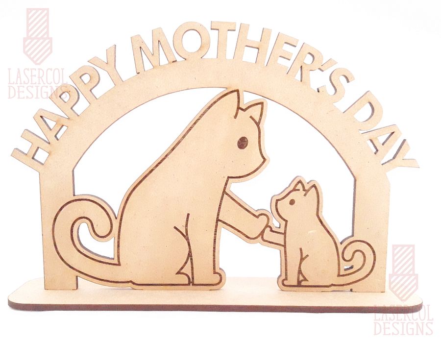 Mother's Day Gift Plaque (Three Sizes) Set 3 - Laser Cut Files product image (4)