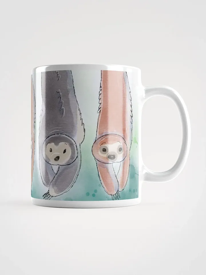 Hand Drawn Sloths in the Sky Mug product image (2)