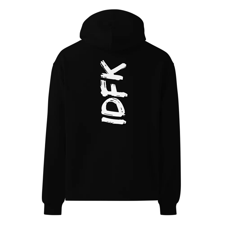 IDFK Black & White Sideways Hoodie product image (1)