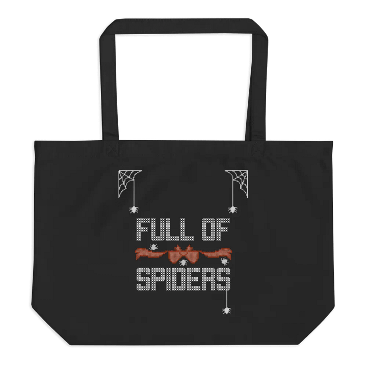 Full of Spiders eco tote product image (2)