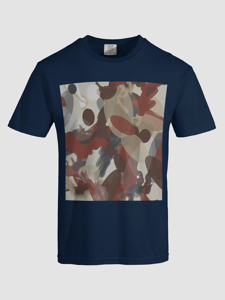 Dynamic Chaos Abstract T-Shirt product image (7)
