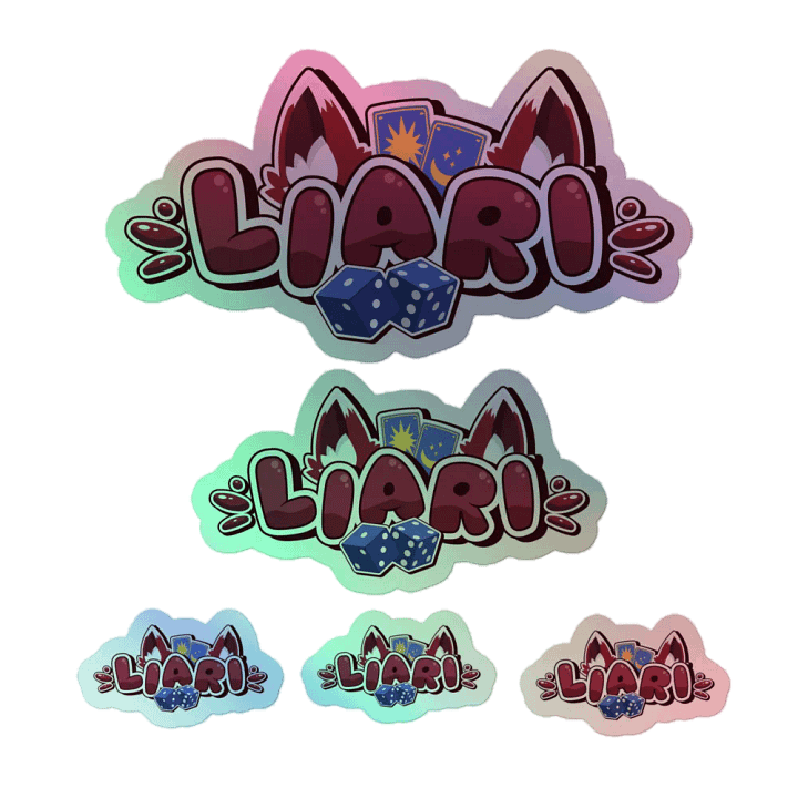 Liari Holographic Sticker Set product image (1)