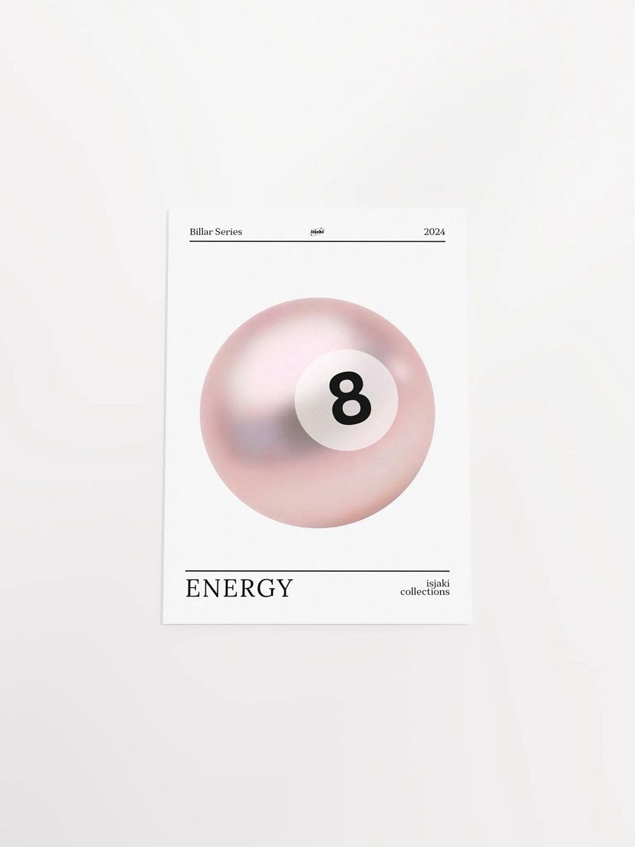 Pink 8 Ball (Energy) Print product image (8)