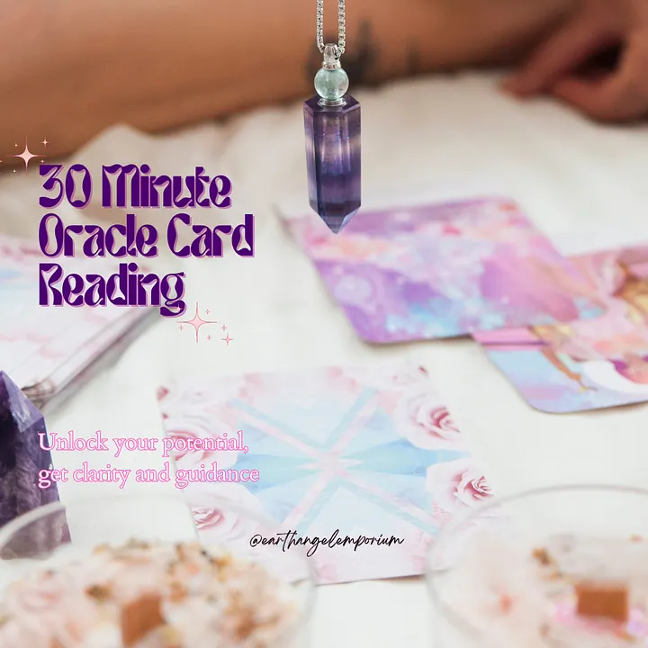30 minute Written Oracle Card Reading product image (1)