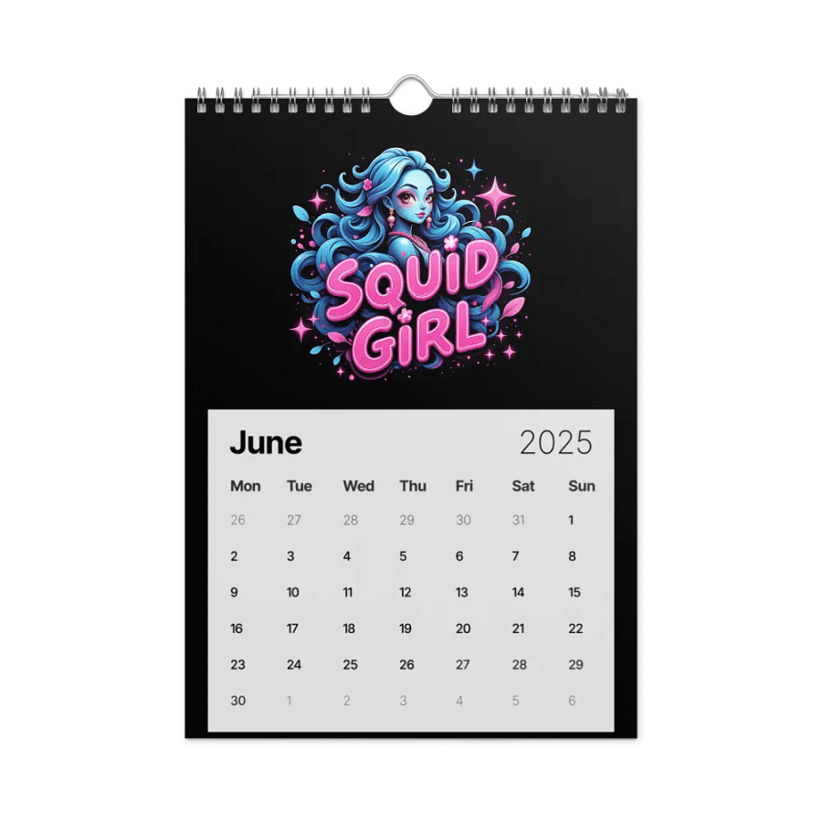 Squid Girl - Wall Calendar (2025) product image (8)
