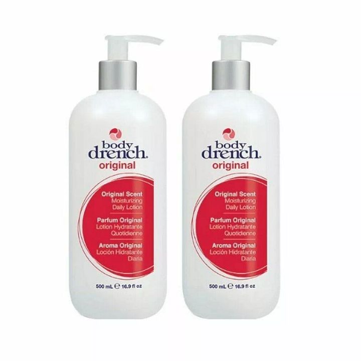 Body Drench Moisturizing Lotion for all skin types 16.9 oz (2 Bottles) product image (1)