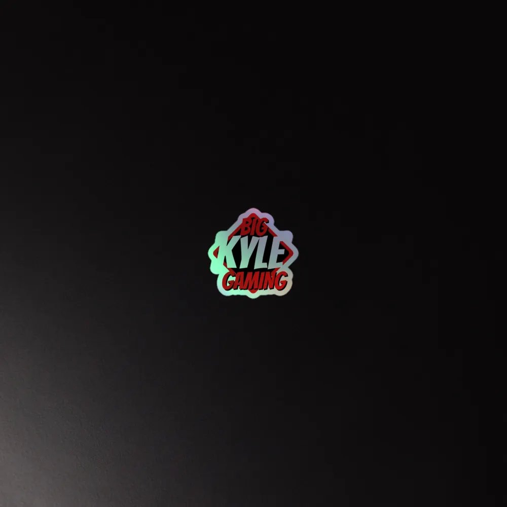 Holographic BKG sticker product image (4)