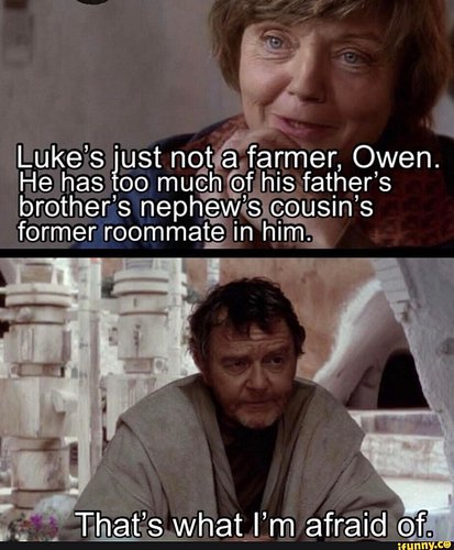 Recently rewatched this movie (Not Star Wars). Still a classic.