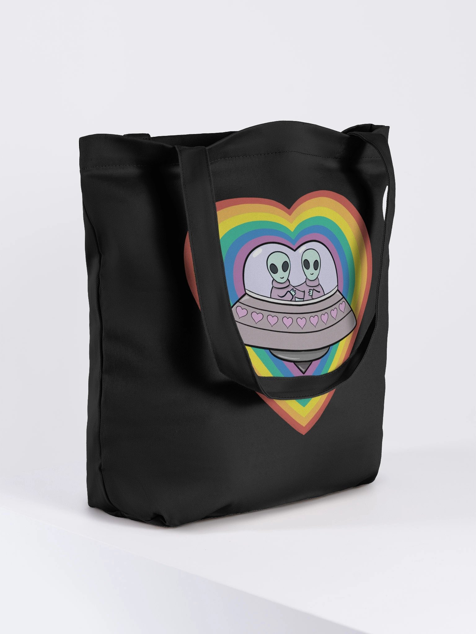 Alien Rainbow Love Tote product image (4)