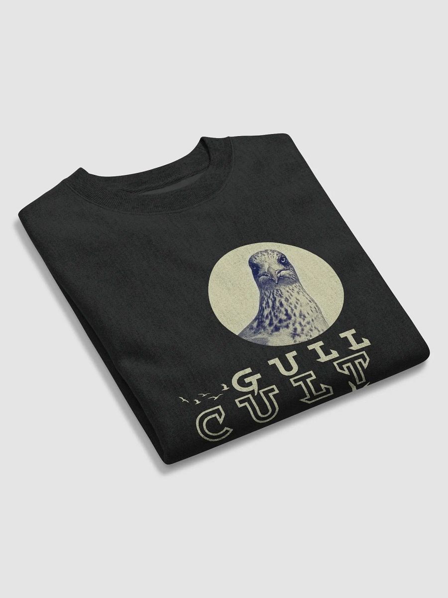 Gavin the Gull Cult Cotton Max Sweatshirt in Black product image (5)