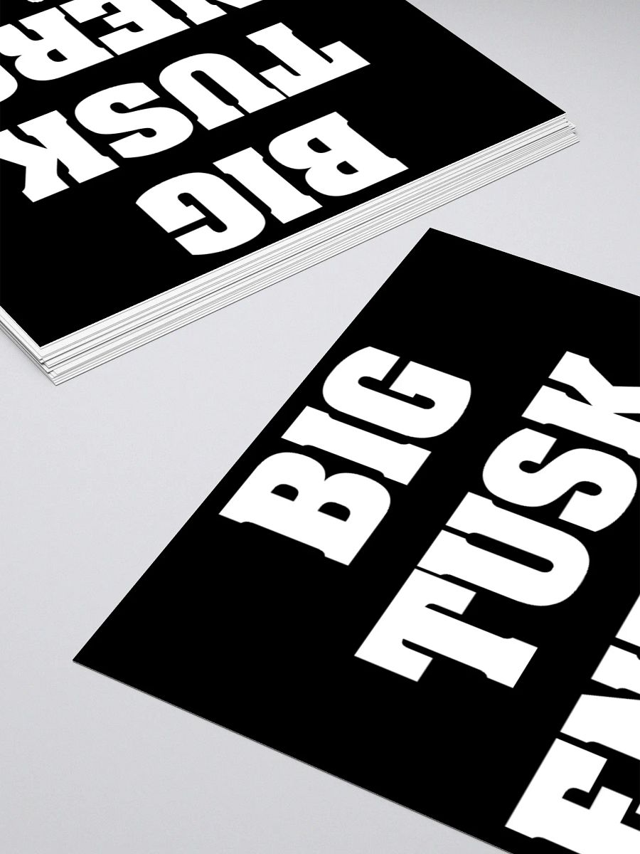 Big Tusk Energy Sticker product image (4)