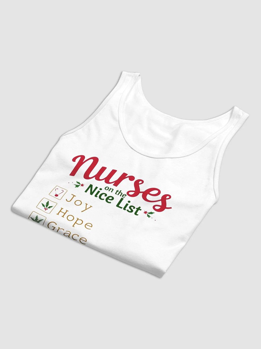 Festive Nurses on the Nice List Jersey Tank product image (7)