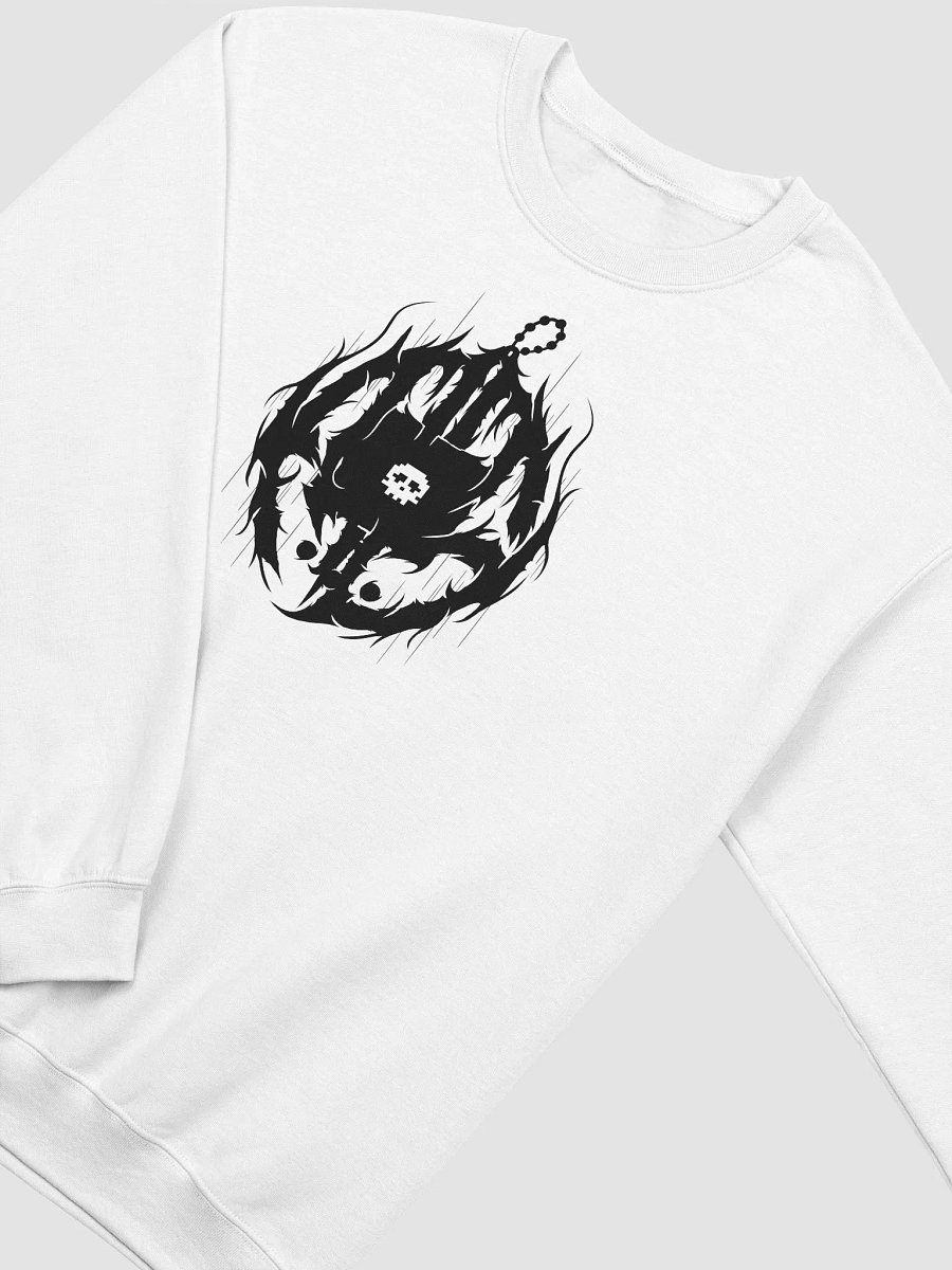 Threads of Power Sweatshirt (Logo) (White) product image (3)