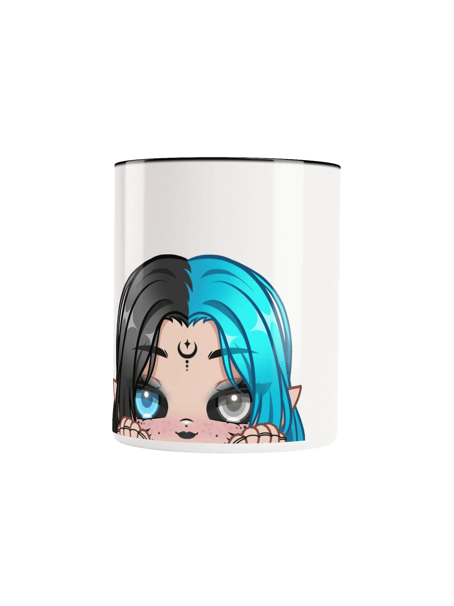 Moonlit Peeker Ceramic Mug product image (17)