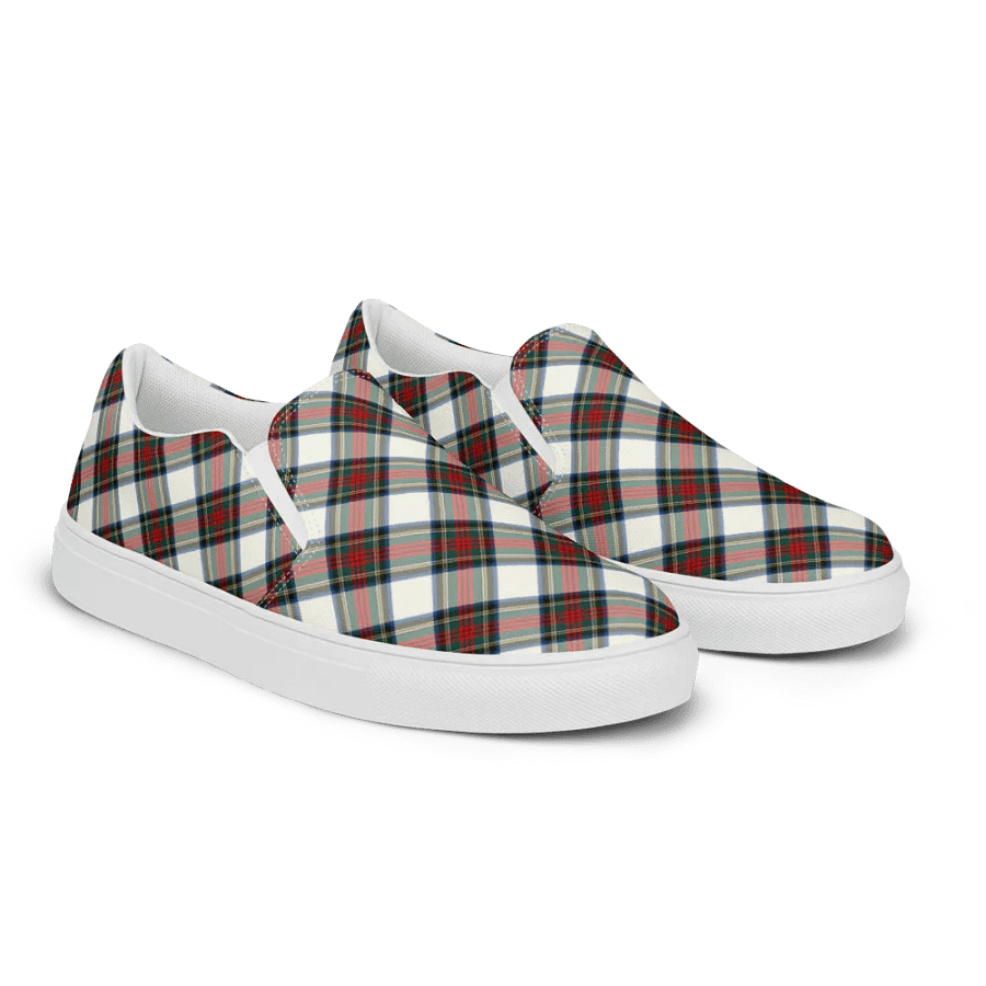 Stewart Dress Tartan Women's Slip-On Shoes product image (3)
