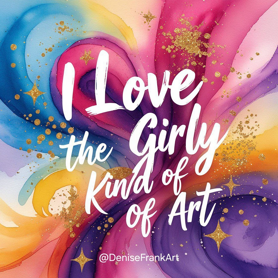 I love the girly kind of art