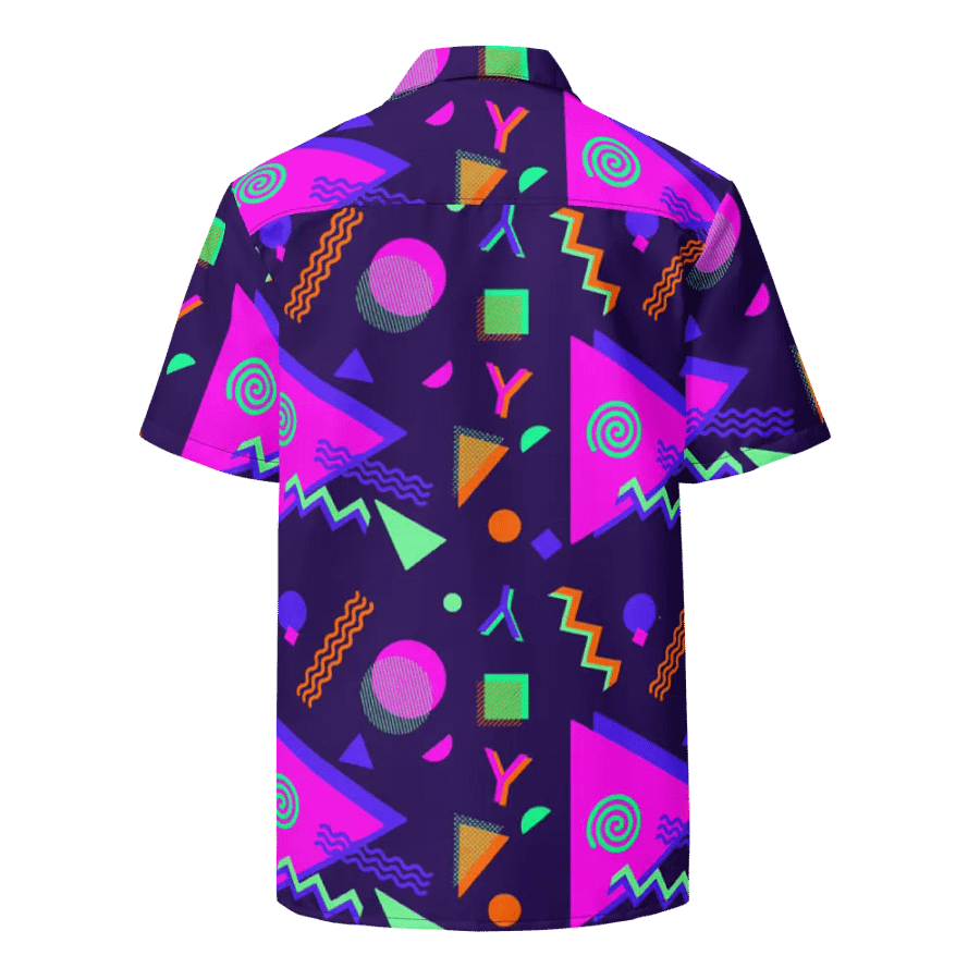 Arcade Dreams Short Sleeve Hawaiian Button up product image (3)