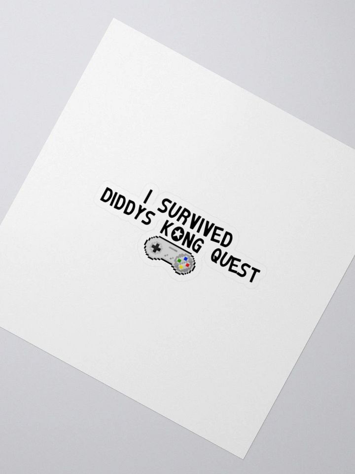 I survived Diddy's Kong Quest Stickers product image (2)