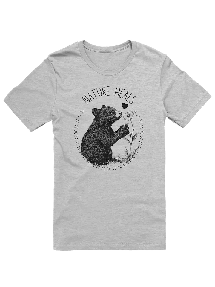 Nature Heals Bear T-Shirt product image (1)