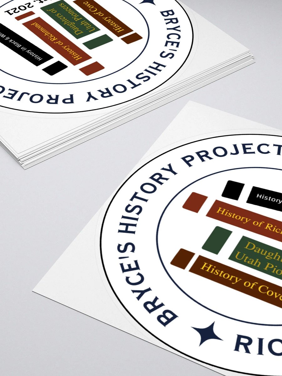 Circle Logo Sticker product image (8)