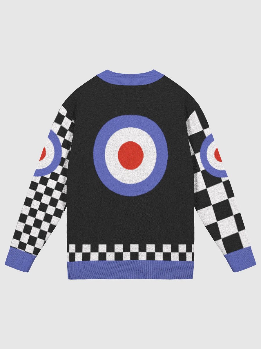 ®ocksteady Black Mod Dot Racer Cardigan product image (2)