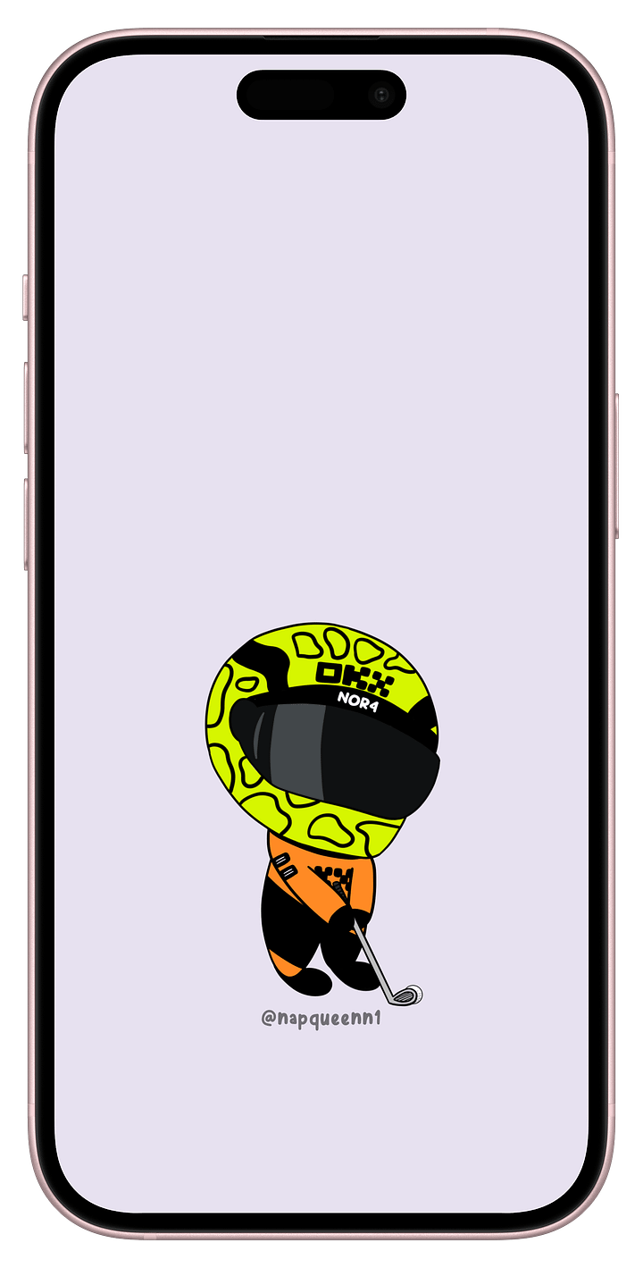 Lando Golfing - Phone Wallpaper (Updated) product image (1)